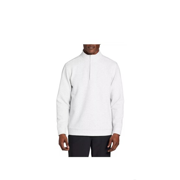 Walter Hagen Mens Clubhouse Midweight 1/4 Zip Golf Pullover Sweater L/Gray Sz S - Picture 11 of 11